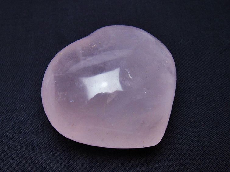 ローズクォーツハート 置物[T225-8539] 1枚目