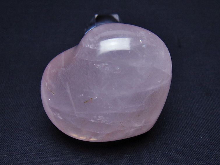 ローズクォーツハート 置物[T225-8539] 2枚目