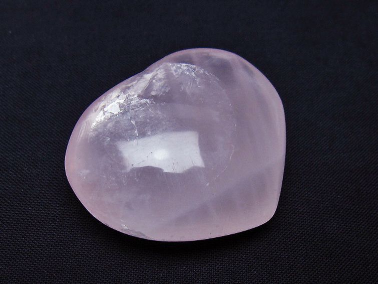 ローズクォーツハート 置物[T225-8557] 1枚目