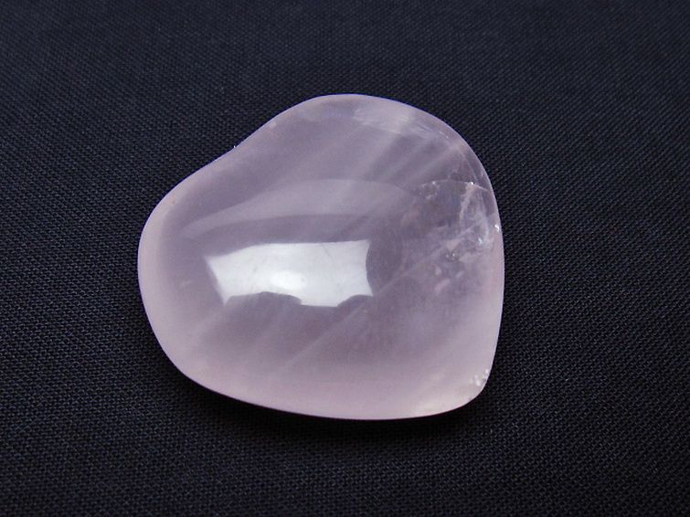 ローズクォーツハート 置物[T225-8564] 1枚目