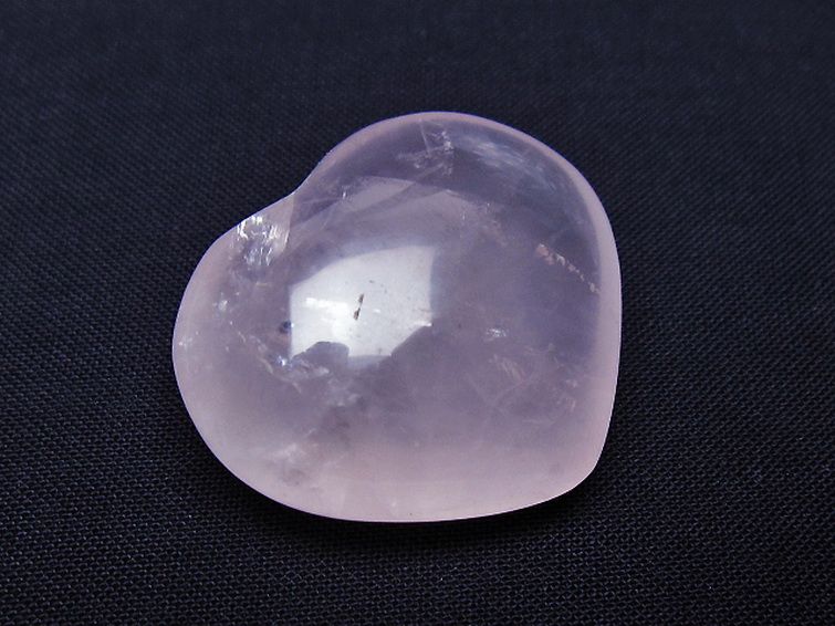 ローズクォーツハート 置物[T225-8569] 1枚目