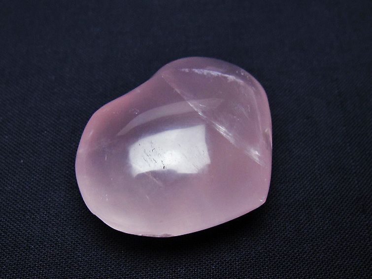 ローズクォーツハート 置物[T225-8573] 1枚目