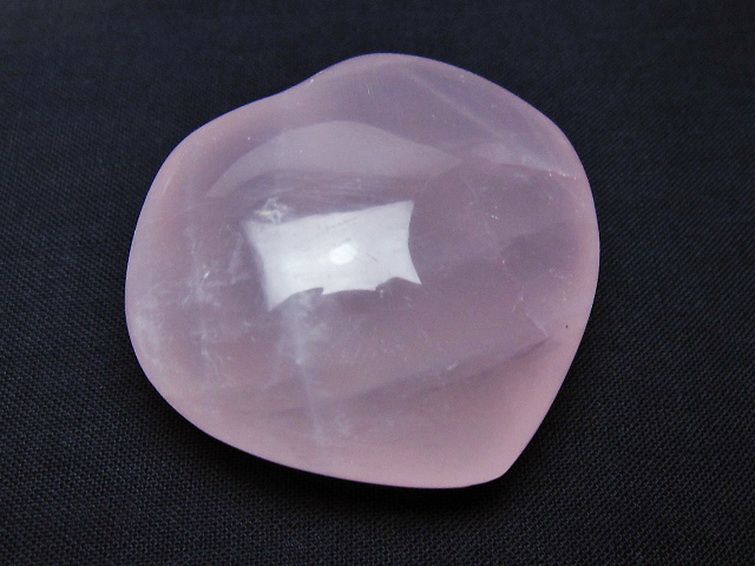 ローズクォーツハート 置物[T225-8579] 1枚目