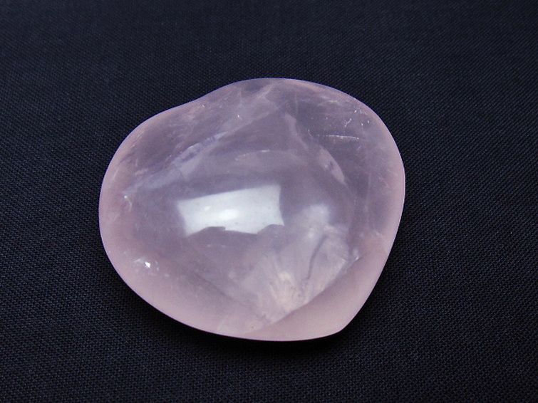 ローズクォーツハート 置物[T225-8580] 1枚目