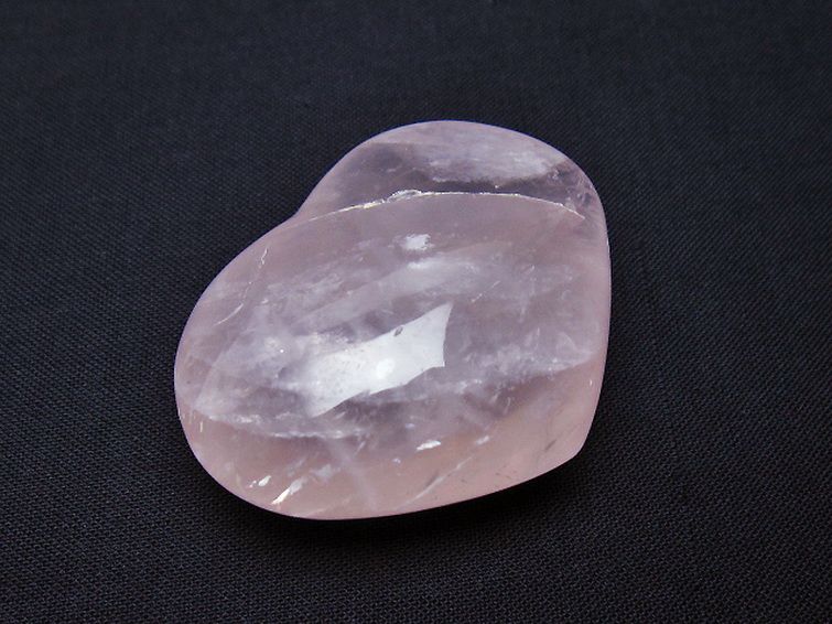 ローズクォーツハート 置物[T225-8582] 1枚目