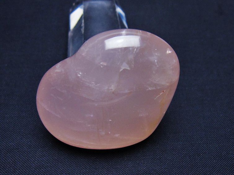 ローズクォーツハート 置物[T225-8583] 2枚目