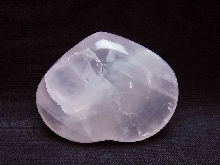 ローズクォーツハート 置物 [t225-8601] 3枚目