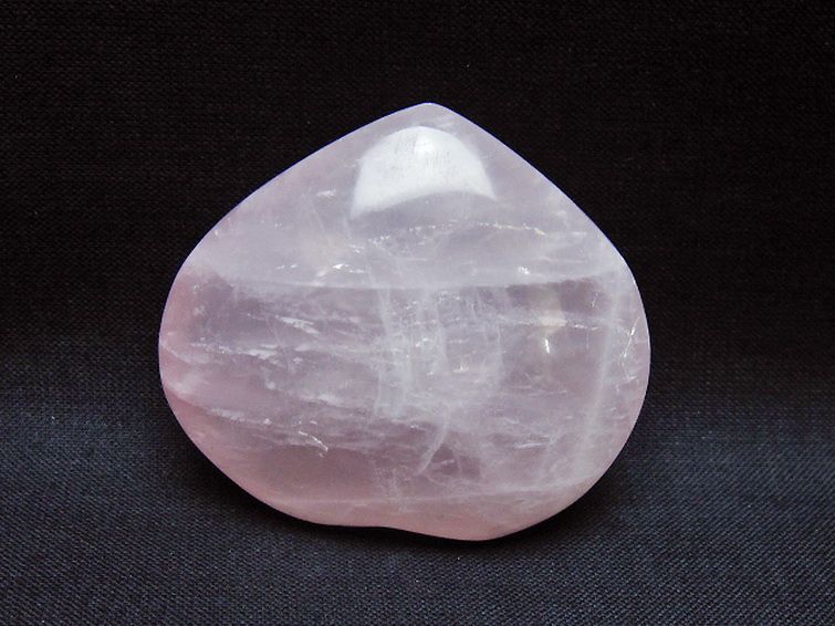 ローズクォーツハート 置物 [t225-8603] 3枚目