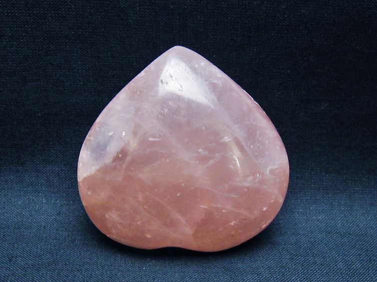 ローズクォーツハート 置物 [t225-8609] 3枚目