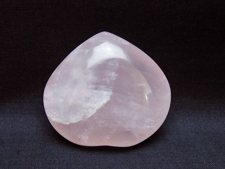 ローズクォーツハート 置物 [t225-8610] 3枚目