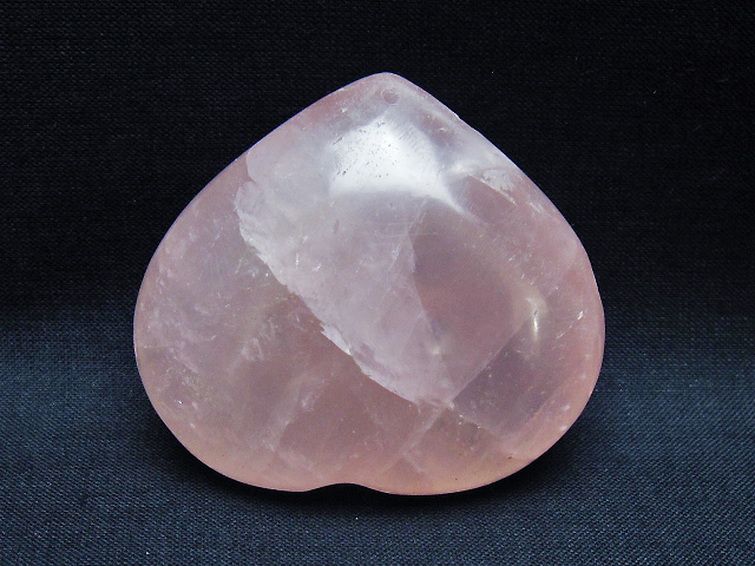 ローズクォーツハート 置物 [t225-8612] 3枚目