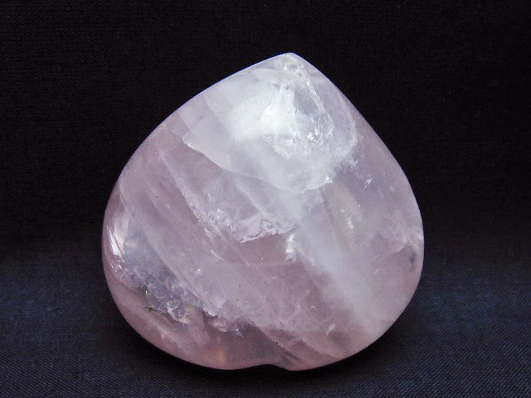 ローズクォーツハート 置物 [t225-8614] 3枚目