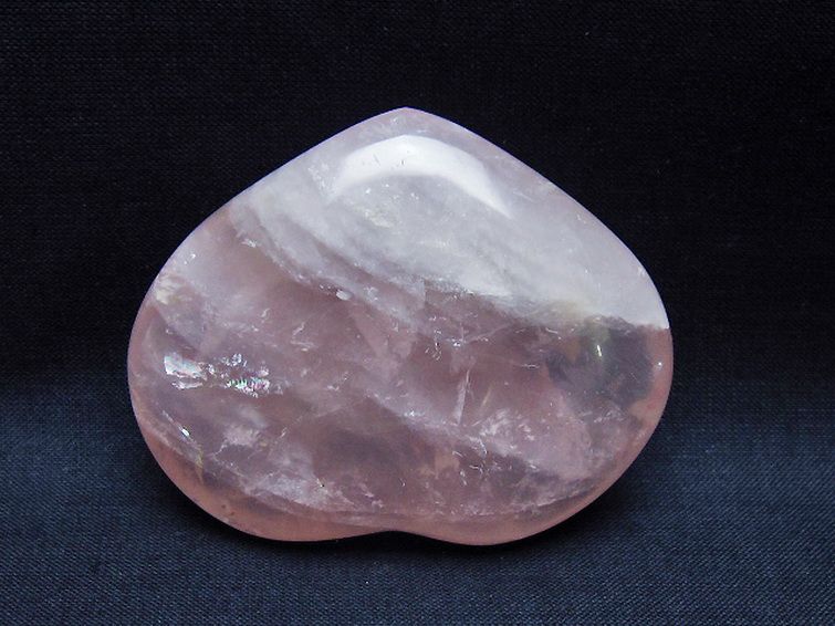 ローズクォーツハート 置物 [t225-8616] 3枚目