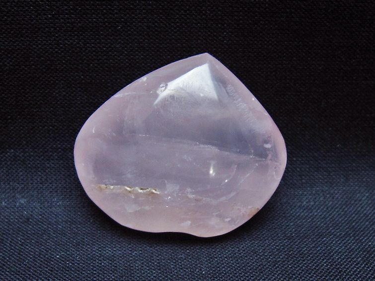 ローズクォーツハート 置物 [t225-8672] 3枚目