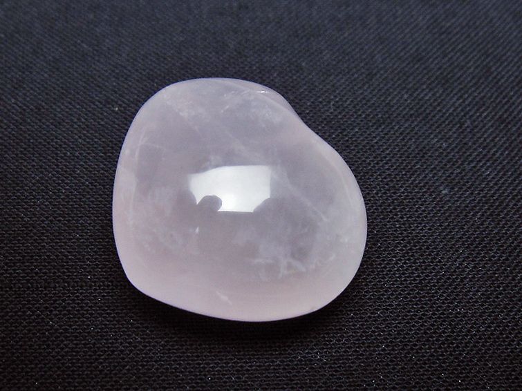 ローズクォーツハート 置物 [t225-8676] 2枚目