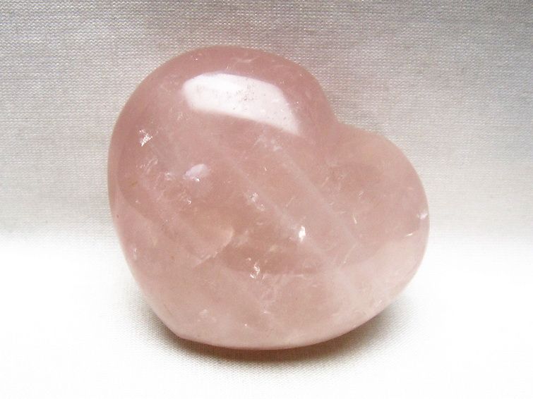 ローズクォーツハート 置物 [t225-8717] 3枚目