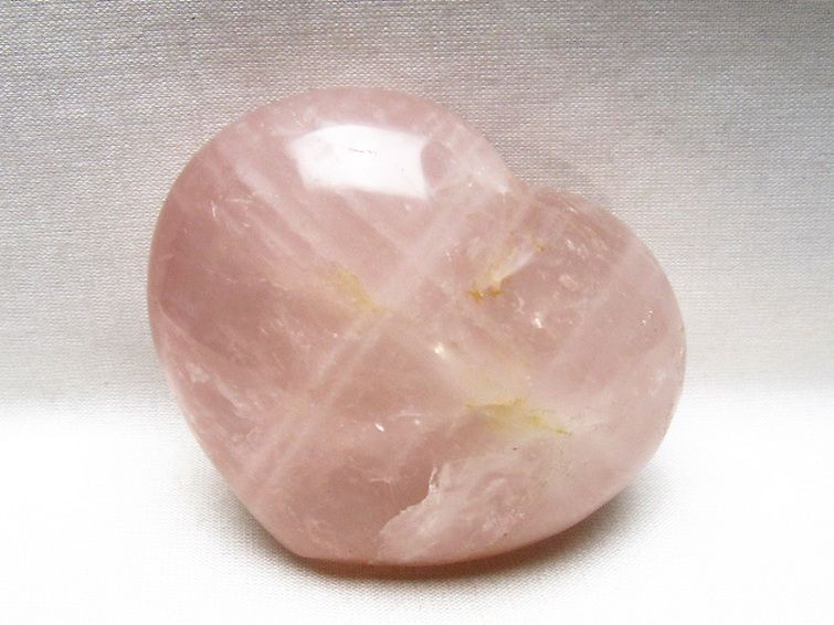 ローズクォーツハート 置物 [t225-8719] 3枚目