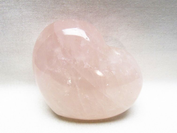 ローズクォーツハート 置物 [t225-8745] 3枚目