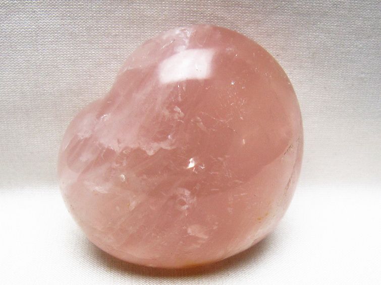 ローズクォーツハート 置物 [t225-8756] 3枚目