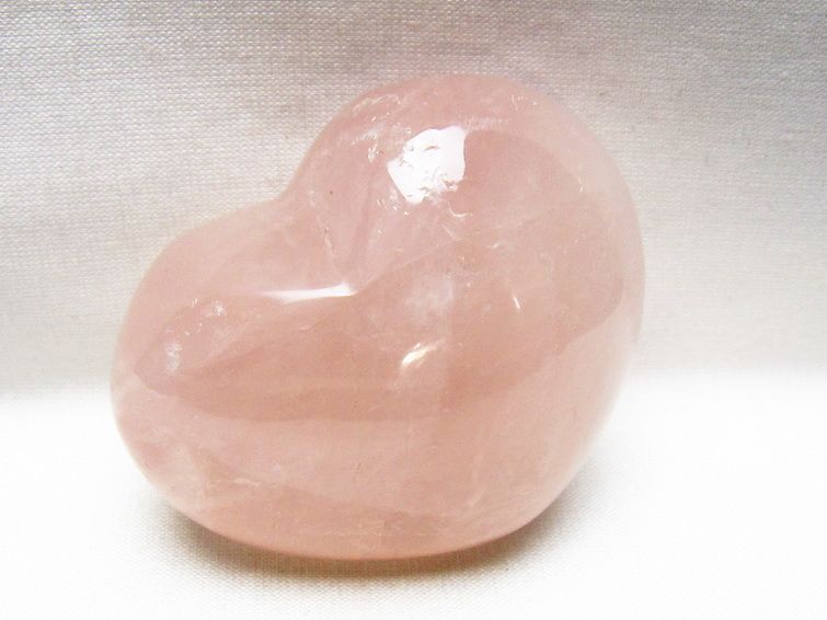 ローズクォーツハート 置物 [t225-8759] 3枚目