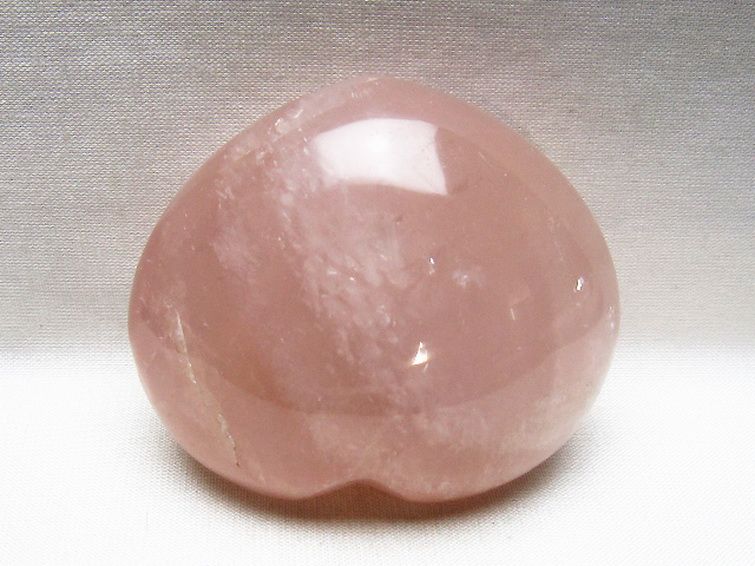 ローズクォーツハート 置物 [t225-8764] 2枚目