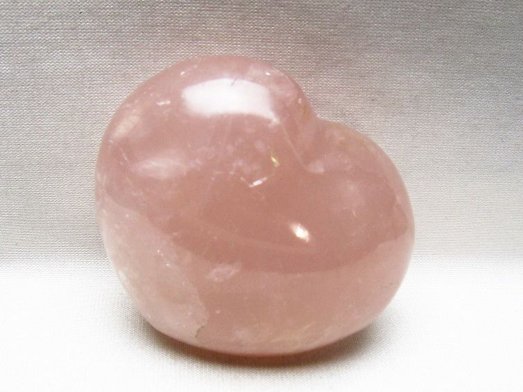 ローズクォーツハート 置物 [t225-8764] 3枚目