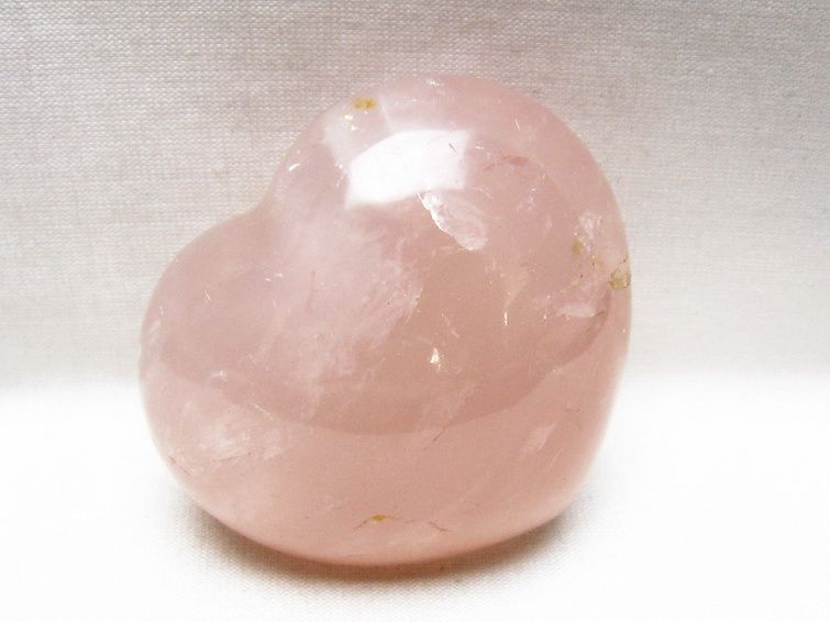 ローズクォーツハート 置物 [t225-8793] 3枚目
