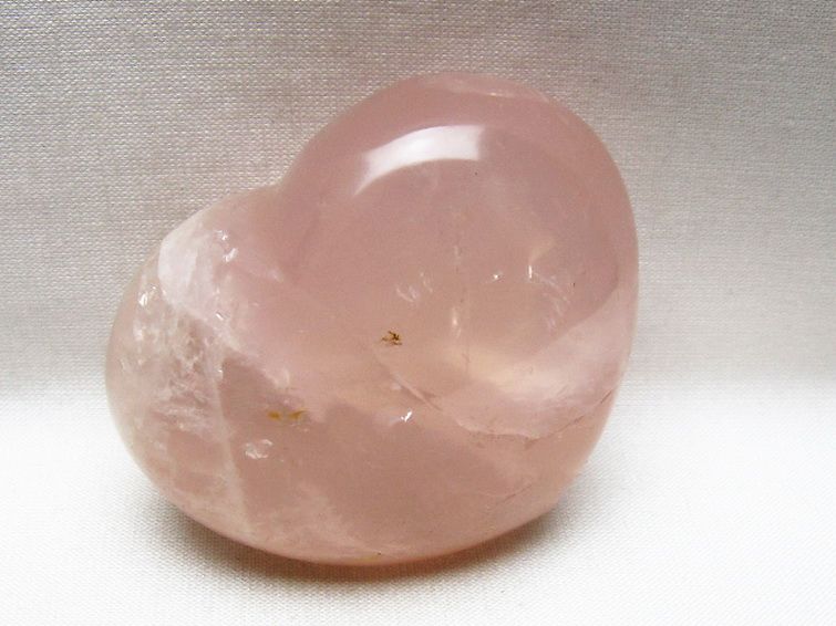 ローズクォーツハート 置物 [t225-8800] 3枚目