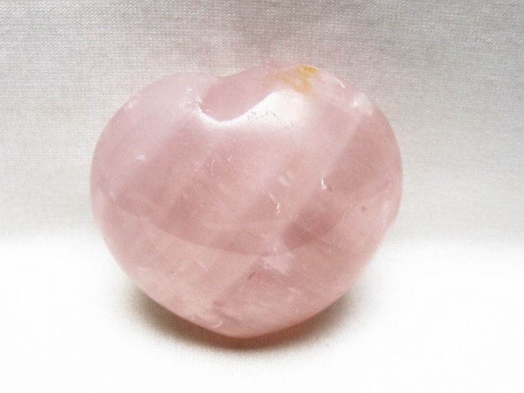 ローズクォーツハート 置物 [t225-8804] 1枚目