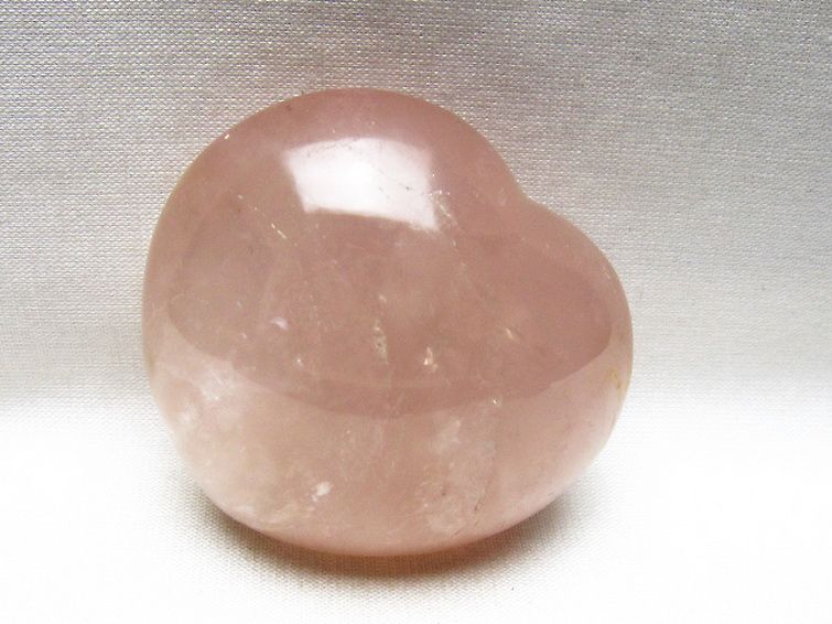ローズクォーツハート 置物 [t225-8818] 3枚目