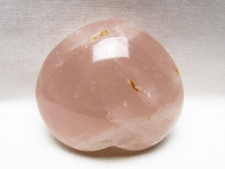 ローズクォーツハート 置物 [t225-8823] 2枚目