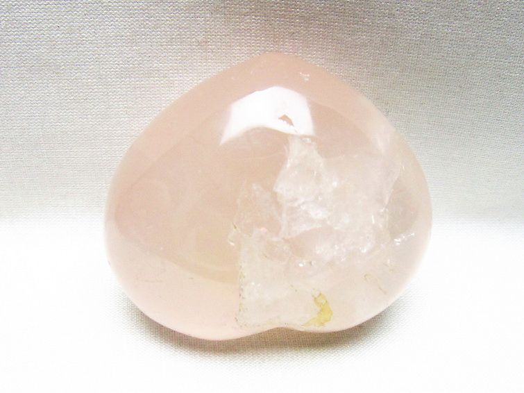ローズクォーツハート 置物 [t225-8836] 2枚目