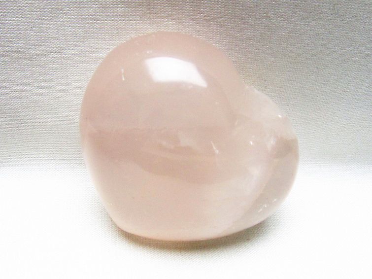 ローズクォーツハート 置物 [t225-8836] 3枚目