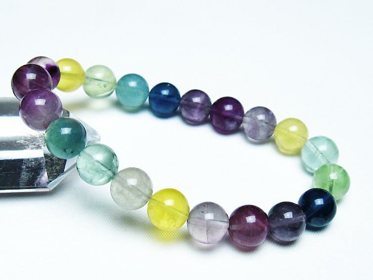 フローライト ブレスレット 10mm [t229-5109] 1枚目