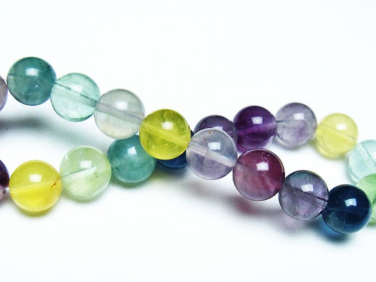 フローライト ブレスレット 10mm [t229-5109] 2枚目