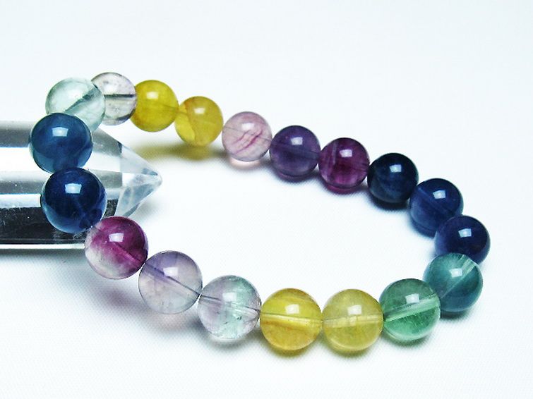 フローライト ブレスレット 11mm [T229-5115] 1枚目