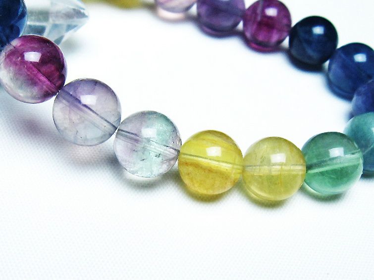 フローライト ブレスレット 11mm [T229-5115] 3枚目