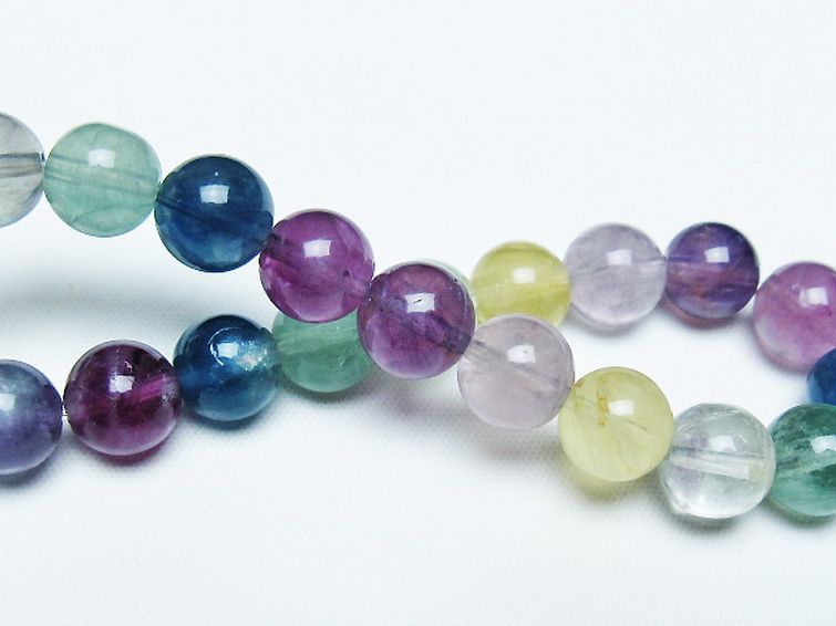 フローライト ブレスレット 9mm [t229-5248] 2枚目