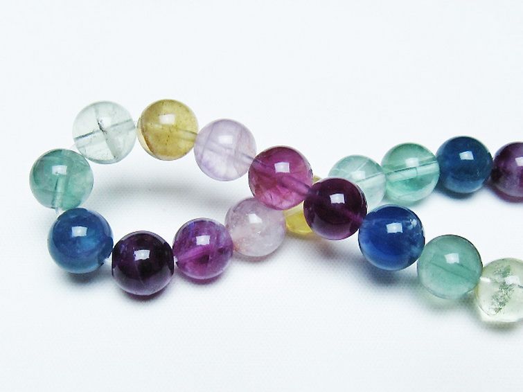 フローライト ブレスレット 9mm [t229-5291] 2枚目