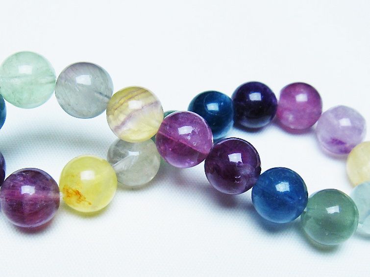 フローライト ブレスレット 10mm [t229-5335] 2枚目