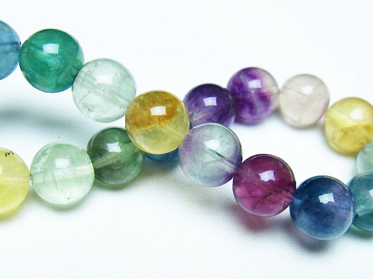 フローライト ブレスレット 10mm [t229-5339] 2枚目