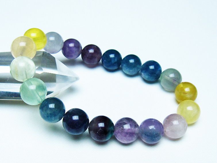 フローライト ブレスレット 11mm [t229-5347] 1枚目