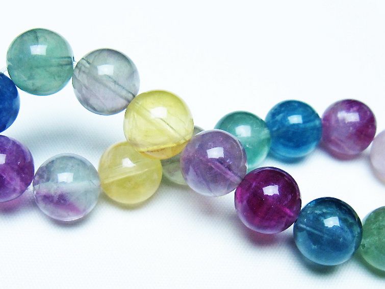 フローライト ブレスレット 12mm [t229-5355] 2枚目