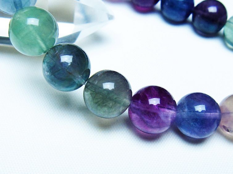 フローライト ブレスレット 11mm [t229-5370] 3枚目