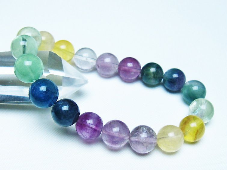 フローライト ブレスレット 11mm [T229-5372] 1枚目