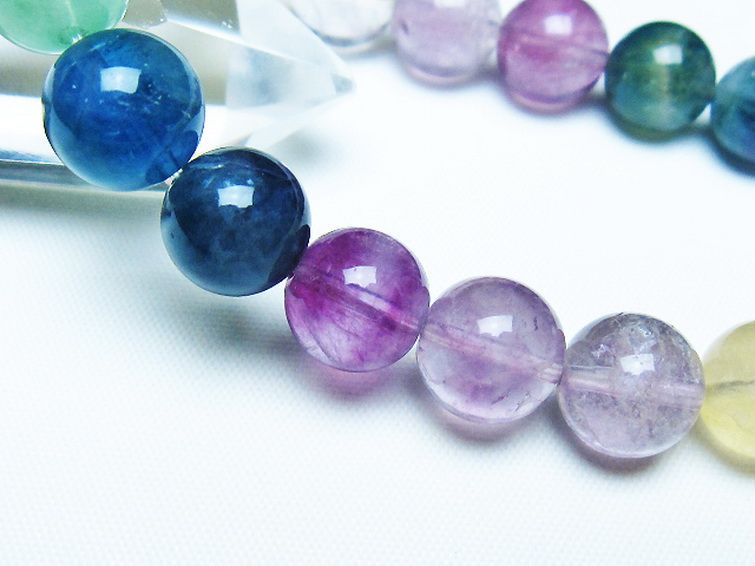 フローライト ブレスレット 11mm [T229-5372] 3枚目