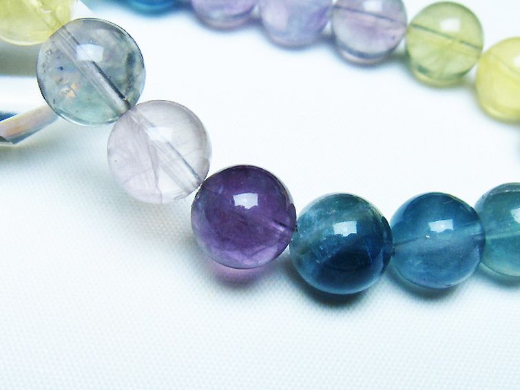 フローライト ブレスレット 11mm [T229-5374] 3枚目