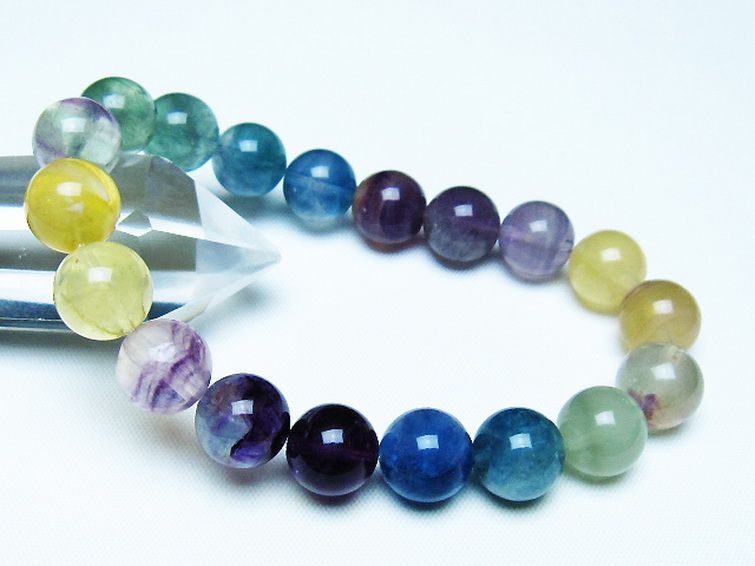 フローライト ブレスレット 11mm [T229-5379] 1枚目