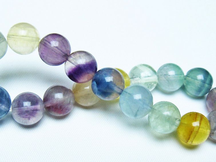 フローライト ブレスレット 10mm [t229-5392] 2枚目