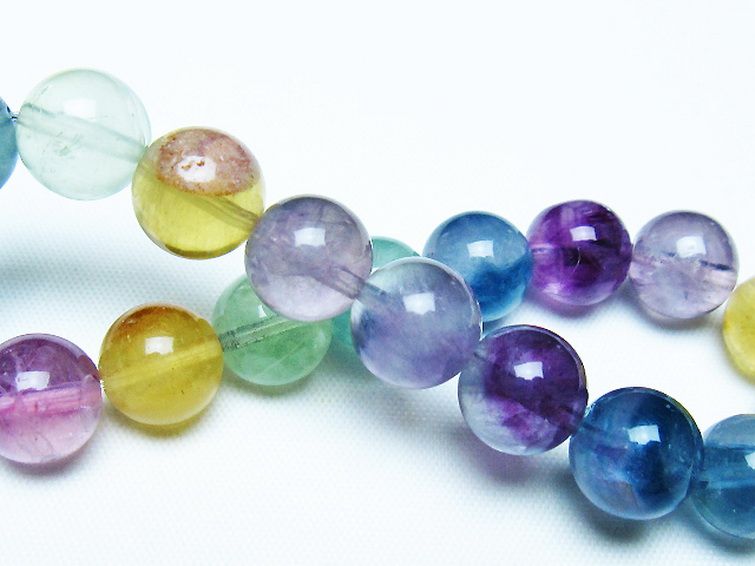 フローライト ブレスレット 10mm [t229-5395] 2枚目